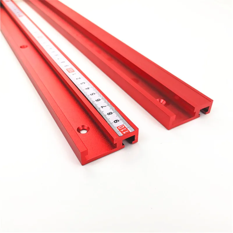 

Aluminium Alloy 45-tracks Slot Woodworking Universal chute Rails pushers table saws electric circular saws flip-chips