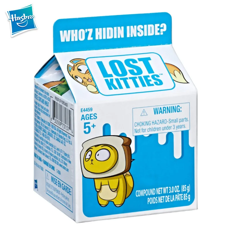

Hasbro lost kitties Action Toy Figures New treasure hunt box unpacking box collection models kitten model Toy for children