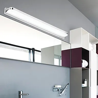 Simple Modern LED Wall Sconce Acrylic Mirror Wall Lights For Home Indoor Lighting Bathroom Lamp Lampe Murale Lampara Pared