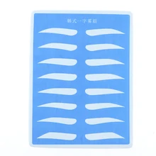 Силиконовые брови тату практике кожи татуаж поддельные бровей татуировки Практика косметические кожи татуировки аксессуары питания