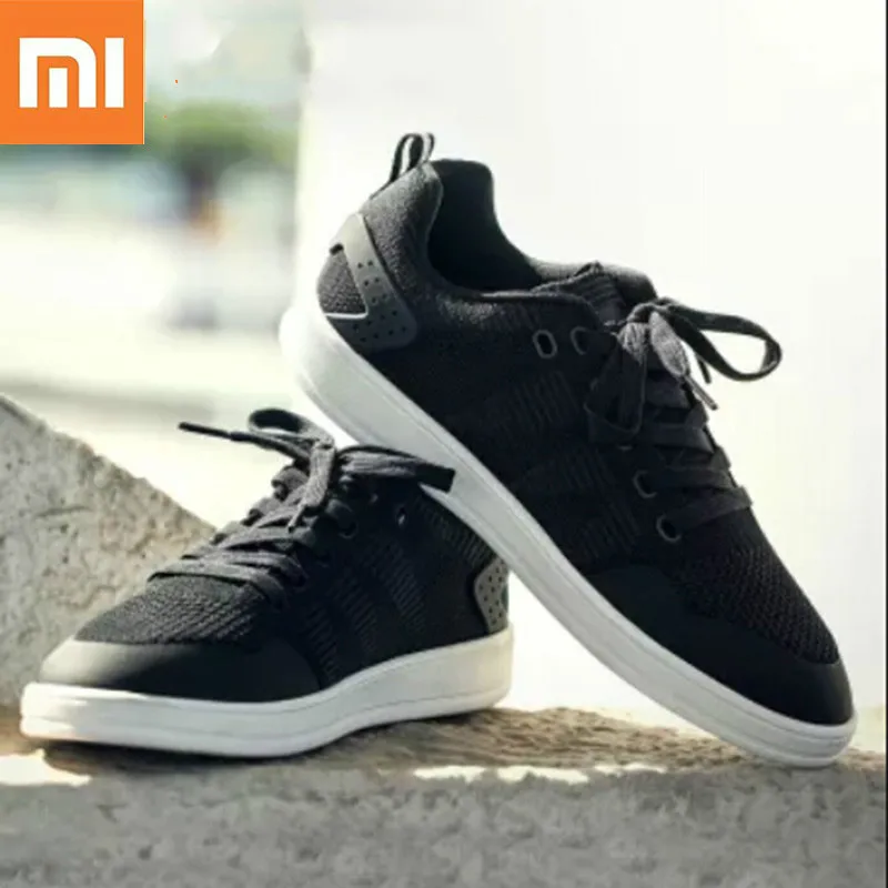 

Mijia 90Fun Knitted Skateboard Shoes Comfortable And Breathable Splash-Proof Water Casual Shoes Men And Women Skate Sneaker