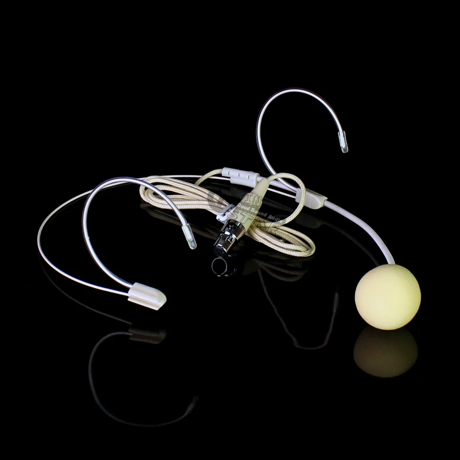 Мини XLR 3 Pin TA3F двойной наушник гарнитура головной микрофон конденсаторный для SAMSON