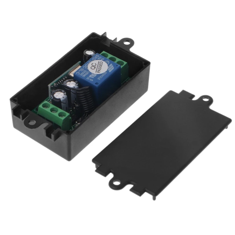 Remote Control DC12V RF Wireless Remote Control Switch Receiver + Wall Panel Switch Transmitter