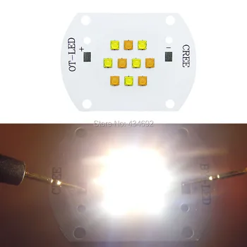 

5PCS 50W Cree XLamp XT-E XTE White (5pcs) 6000K + Warm White (5pcs) 3000K High Power LED Light Lamp DC30V-36V 1500mA LED Bulb