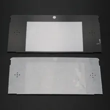 Cadre d'écran LCD avant en plastique de remplacement, 1 pièce, couvercle de lentille pour Nintendo 3DS