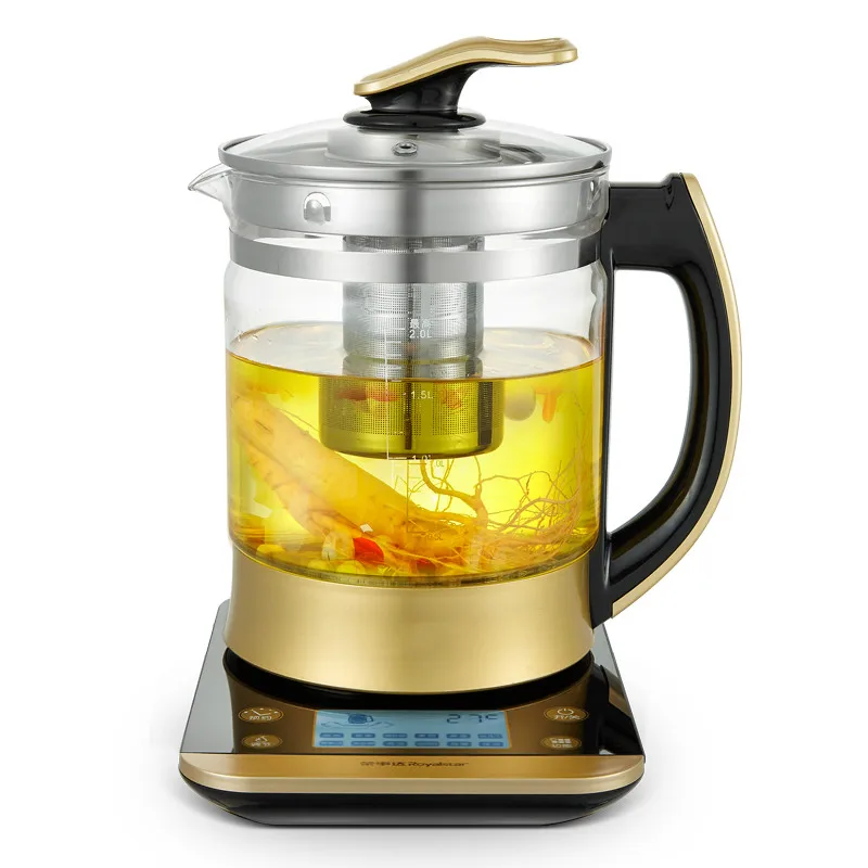 Electric kettle health pot fully automatic Add thick glass multi