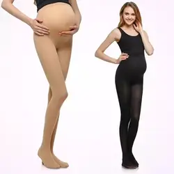 Весенние и осенние легинсы для беременных толстые 120D бархатные дикие носки