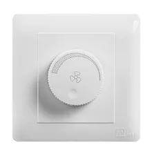High quality 86 type wall switch fan speed control switch celling fan controller Capacitor governor free shipping High quality 86 type wall switch fan speed control switch celling fan controller Capacitor governor free shipping