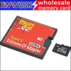 Micro SD SDHC SDXC TF card to CF Adapter MicroSD to Extreme Compact Flash Type I Card up to 256GB ► Photo 2/6