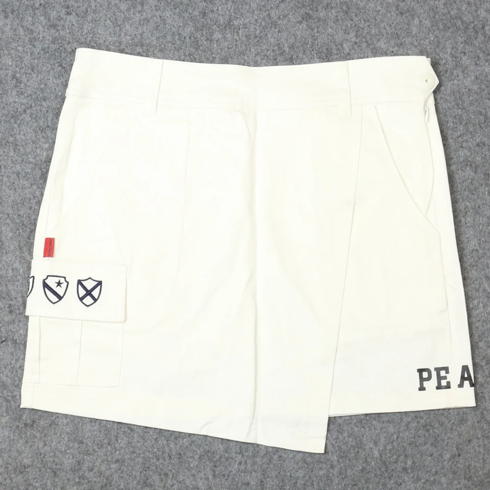 

Women's Pearly Gates Golf Shorts Sport Clothes Quick Dry Cotton Lady Skirt Zipper Golf Practice PG89 Shorts