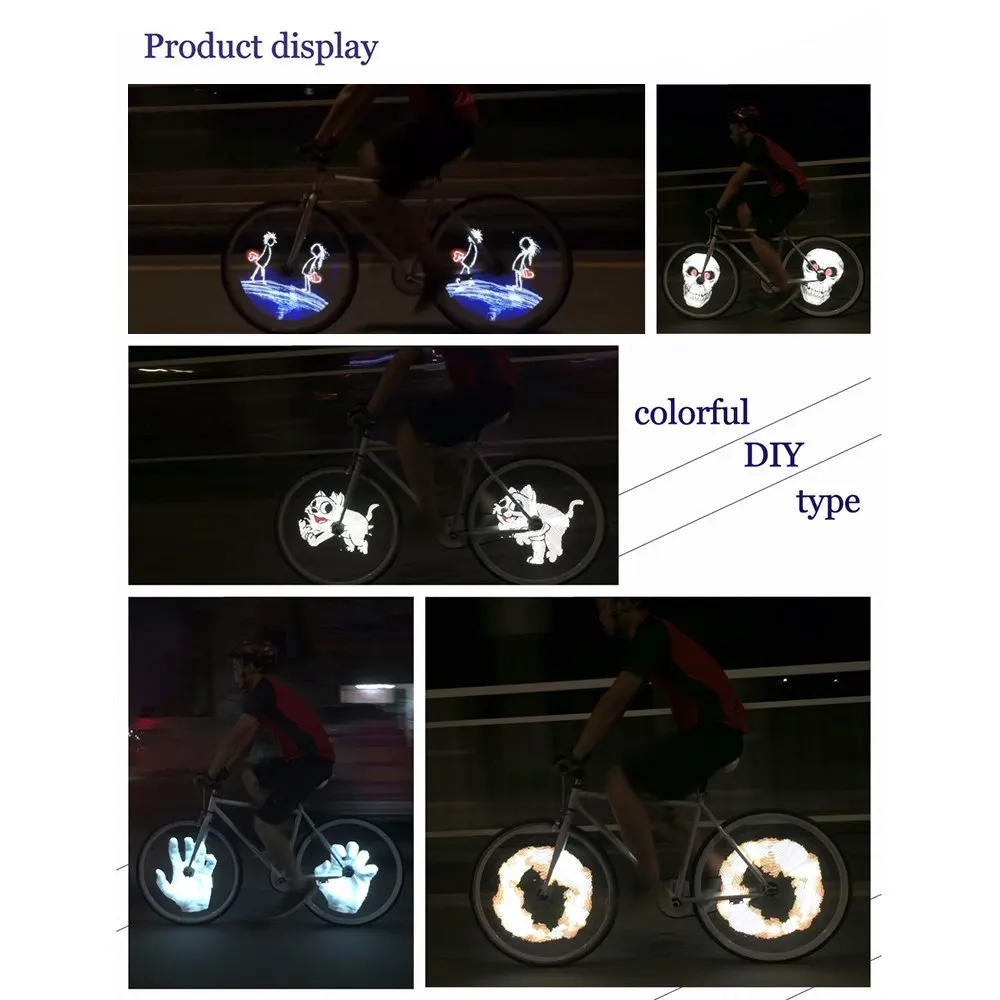 Discount 256/416pcs RGB LED Smart Cycle Bike Bicycle Light Colorful Wheel Spoke Light Programmable DIY Light Lamp Pattern bicicleta 4 Discount 256/416pcs RGB LED Smart Cycle Bike Bicycle Light Colorful Wheel Spoke Light Programmable DIY Light Lamp Pattern bicicleta 4