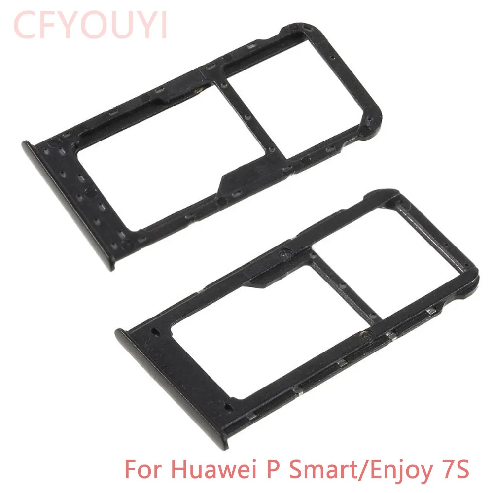

Original Dual SIM Micro SD Card Tray Holder Slot Adapters Replacement Parts For Huawei P Smart/Enjoy 7S