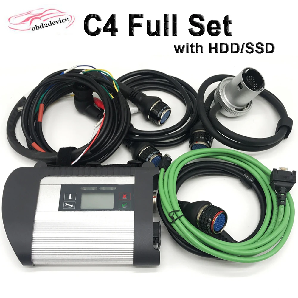 

2018.09 Full Chip MB STAR SD Connect C4 Multiplexer Diagnostic-Tool MB SD Compact 4 Diagnosis System with WIFI Function