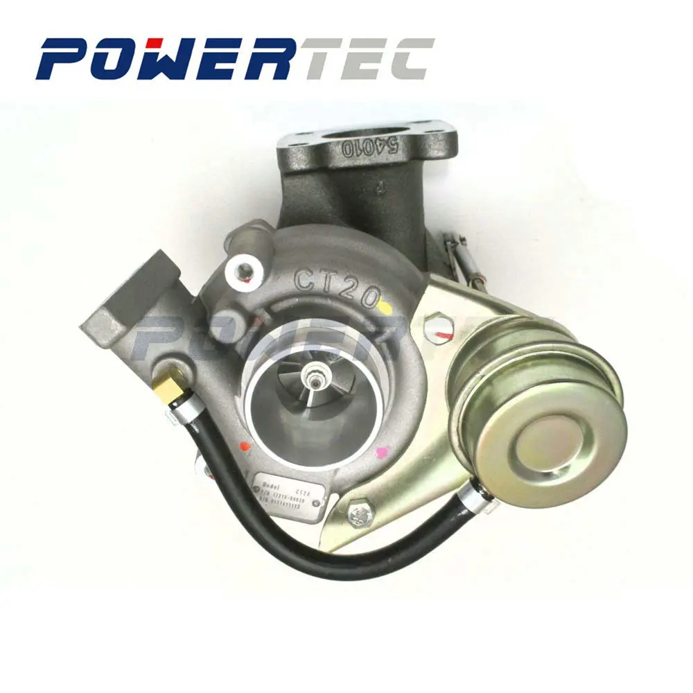 

Complete turbo for Toyota Landcruiser 2.4 TD 2L-T 2429 ccm 1985 - 1989 CT20 new turbocharger 1720154030,17201 54030 CT20WCLD