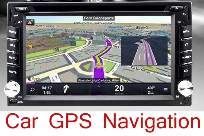  2Din Universal radio Car GPS Universal  car Audio auto Stereo car Radio Navigation 