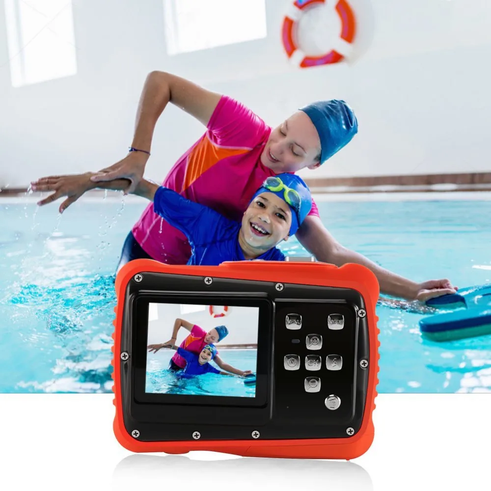 Full HD 1080 Digital Video Underwater camera for kids Sport Action 3M