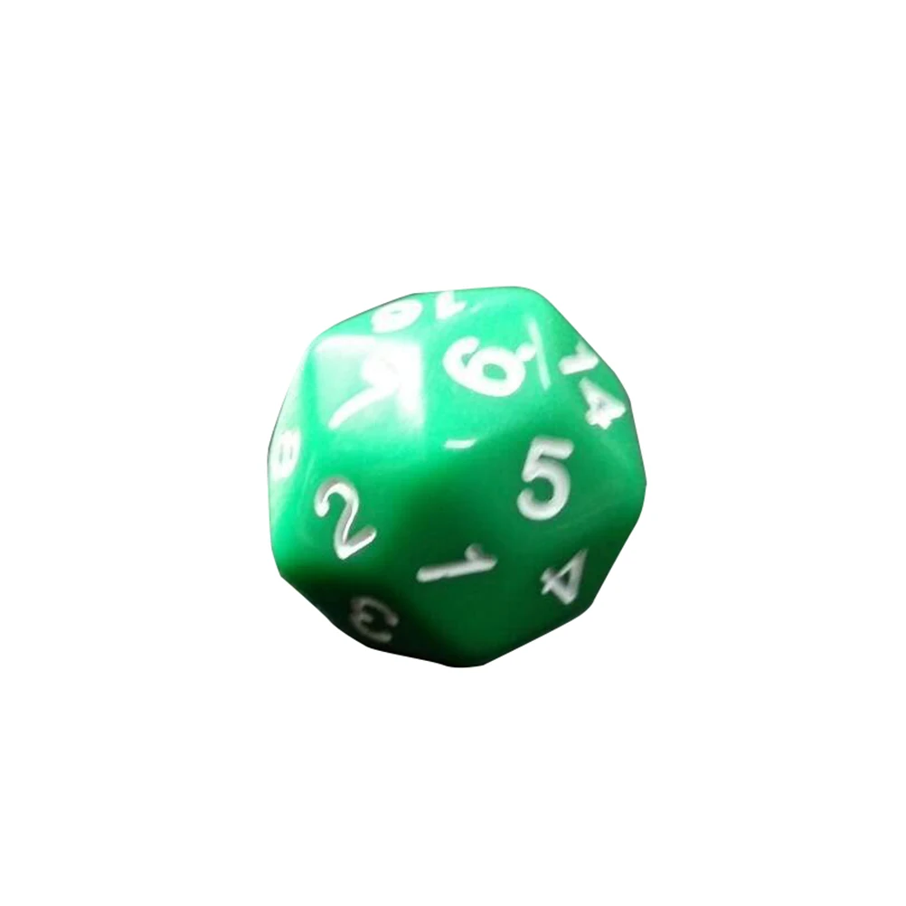 1 шт. D30 игральные кости для ролевых игр D & шесть непрозрачных цветов полимерные