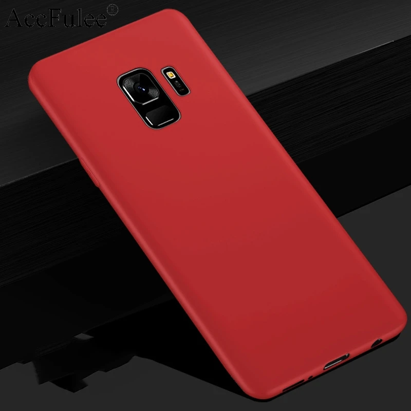 Ультра тонкий матовый Силиконовый из ТПУ чехол для samsung Galaxy S10 5G S10 Lite S9 Plus S8 S7 S6 Edge S5 S4 S3 Neo мягкий матовый чехол Сумки - Цвет: TPU Red