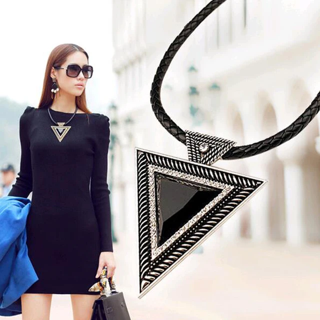 Disc IPARAM Free Shipping New 2019 Hot Fashion Necklace Pendant Necklace necklaces rope triangle gifts for the party circuit Disc IPARAM Free Shipping New 2019 Hot Fashion Necklace Pendant Necklace necklaces rope triangle gifts for the party circuit