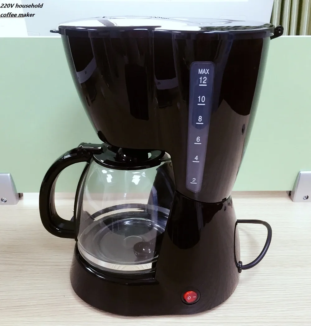 Onezili cafetera eléctrica automática de goteo, máquina de café Espresso de 16  tazas, con ventana de agua, 220V|machine wafer|machine screwmachine banner  - AliExpress