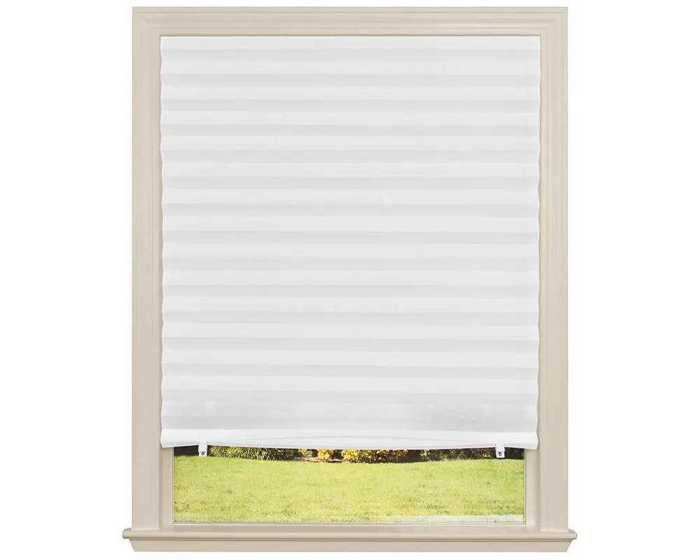 Easy Lift Cordless Pleated Light Blocking Shade Window Blinds Apartment Home Use Window Curtain Blackout