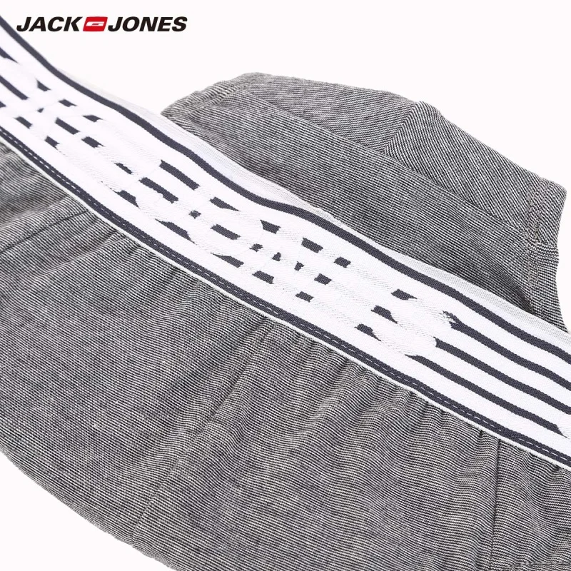 Мужские Стрейчевые хлопковые трусы JackJones мужское нижнее белье дышащие 219192534| |