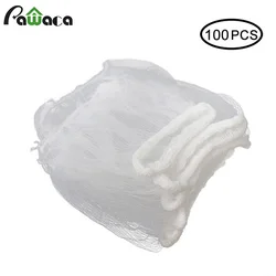 100/50/30pcs Kitchen Sink Filter Sink Drain Hole Trash Strainer Bag Mesh Strainer Disposable Garbage Bag Filter Wash Basin Bag