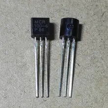 50PCS MCR100-6 TO-92 MCR100 0.8A 400V