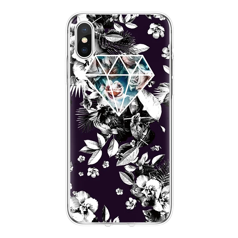 Чехол с черепом и ужасом для iPhone X 6 6s S 7 8 Plus|Бамперы| |