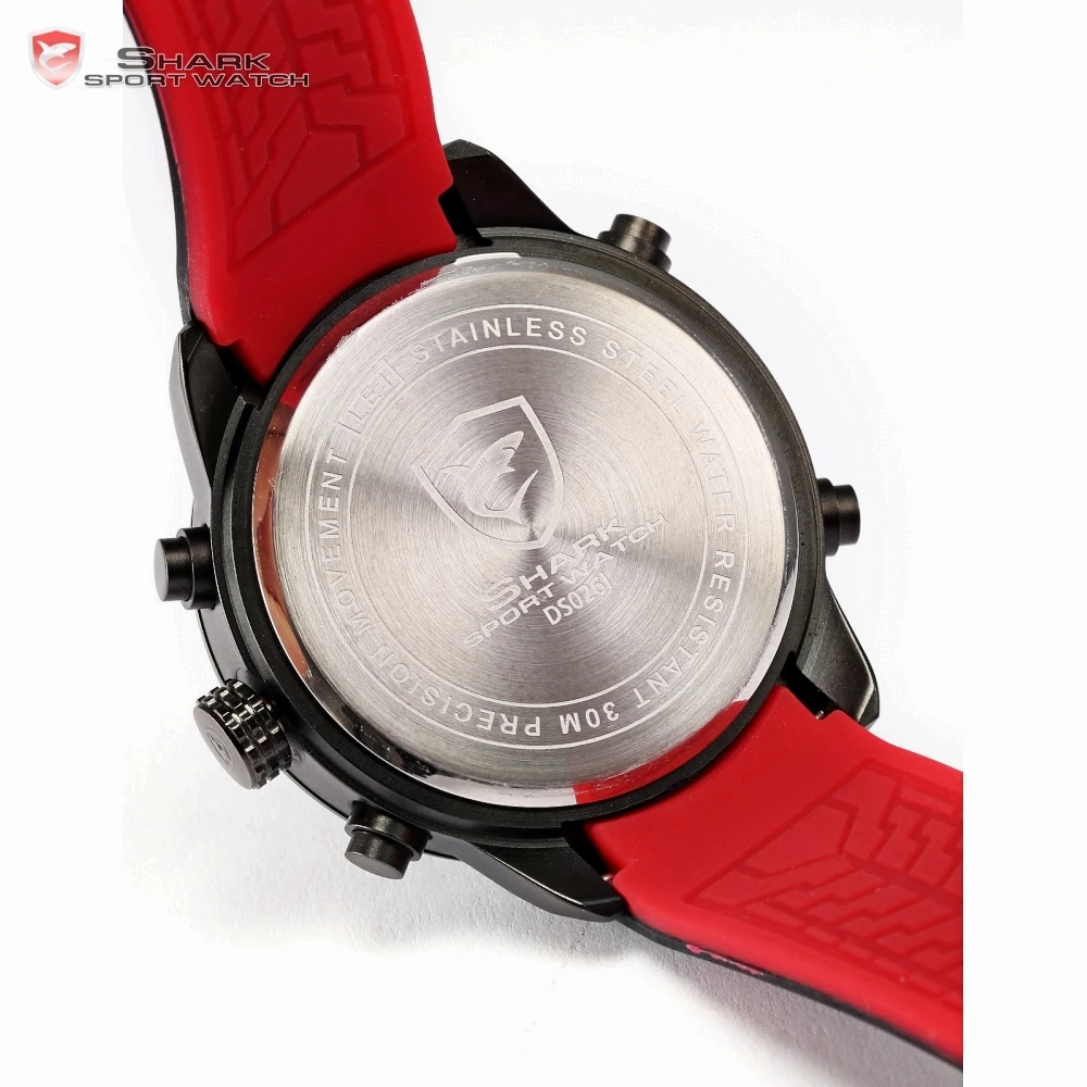 Dogfish SHARK Sport Watch Hot Digital Red LED Calendar Alarm Military Mens Fashion Silicone Strap Wristwatches Clock Gift /SH384 Dogfish SHARK Sport Watch Hot Digital Red LED Calendar Alarm Military Mens Fashion Silicone Strap Wristwatches Clock Gift /SH384