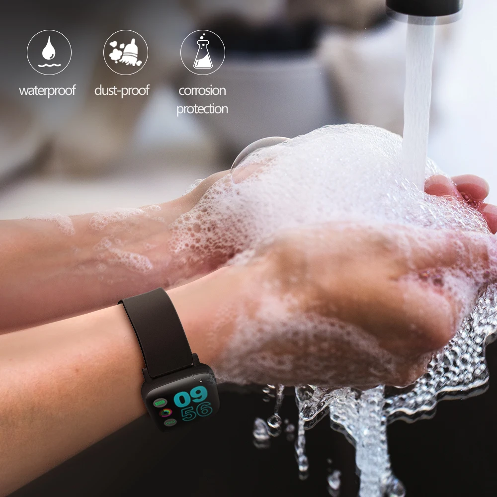 LEMDIOE Smart Watch men women heart rate blood pressure monitor with Full Screen Touch Ios Smartwatch Android Life Waterproof LEMDIOE Smart Watch men women heart rate blood pressure monitor with Full Screen Touch Ios Smartwatch Android Life Waterproof