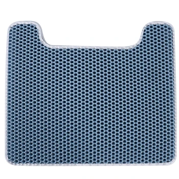 

Anti Splash Cat Litter Trapper Mats U-shaped Cat Litter Mat With Waterproof Bottom Double-Layer Easy To Clean Cat Bed