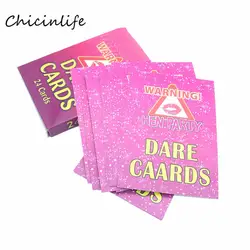Chicinlife 1 компл. курица вечерние веселые игры Dare карты свадебный душ пользу деятельность карты Для женщин девичник вечерние поставки