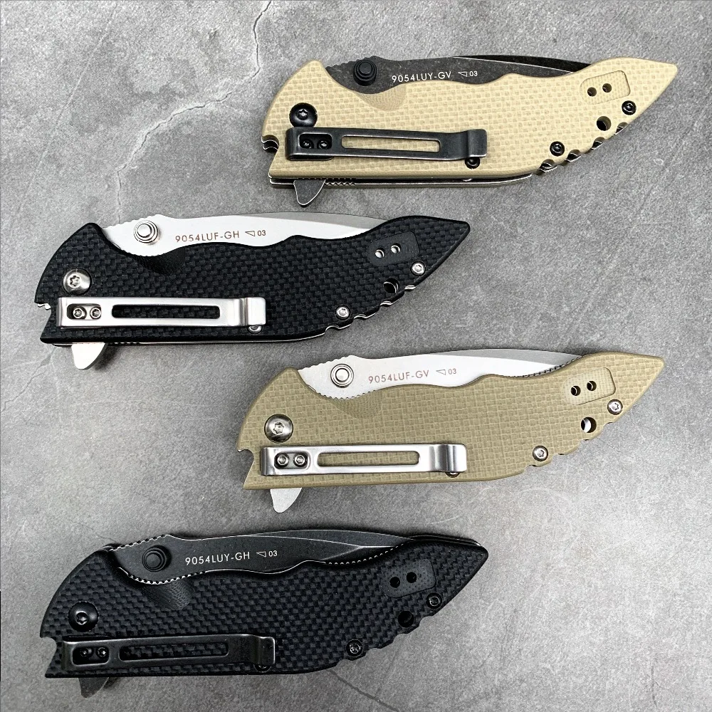  LAND 9054 12C27 Blade Pocket Folding Knife Outdoor camping Traveling Venturing Collection Gift Surv