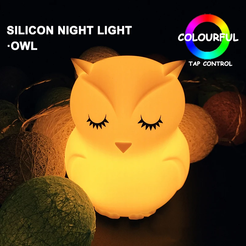 Lovely-owl-cartoon-silicone-baby-LED-night-light-children-toy-lights-bedside-night-lamp-gifts-for (1)