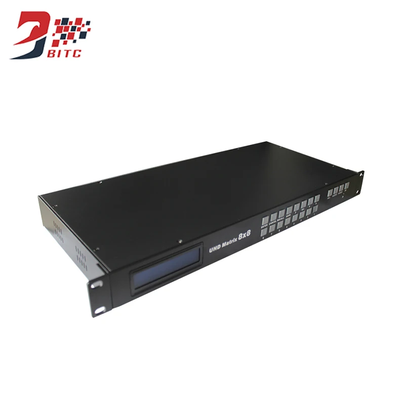 SZBITC High Quality 8 in 8 out 4K HDMI Matrix 8x8 With RS232&RJ45&IR Remote Control 1U Ultra HD 1080P 3D SZBITC High Quality 8 in 8 out 4K HDMI Matrix 8x8 With RS232&RJ45&IR Remote Control 1U Ultra HD 1080P 3D