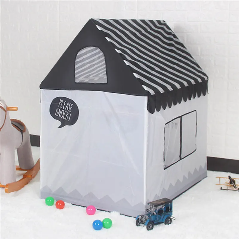 Полиэфирный Крытый игровой домик детский день игрушка подарок Съемная сборная игрушка палатка для детей 85*75*75 см