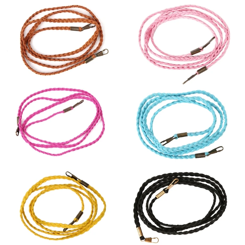 THINKTHENDO Woven Bags Chain Strap Replacement for Purse Handbag Shoulder Strap Bag woven bag with convertible strap