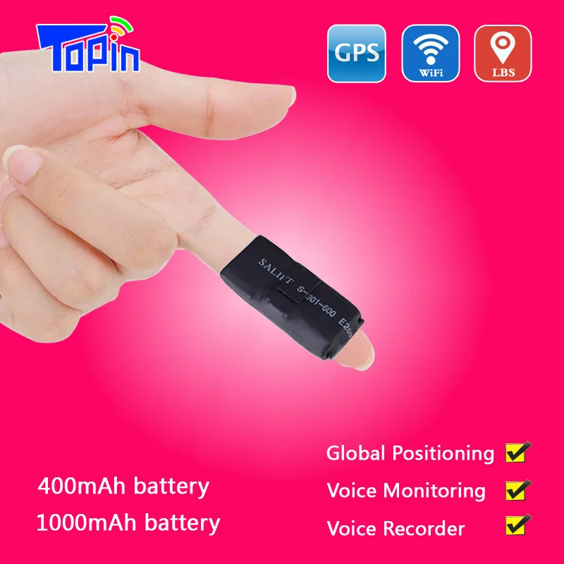 Topin zx303 GPS трекер GSM Wi-Fi сигнализации локатор веб-приложение отслеживания TF карты