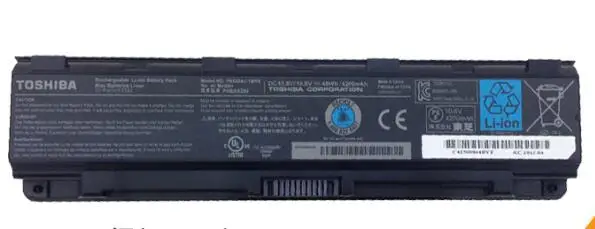 Новые оригинальные Батарея для TOSHIBA Satellite C70 C75 C850 C855 C870 C875 L70 L800 L805 L830 L835 L840 L845 L850 L855