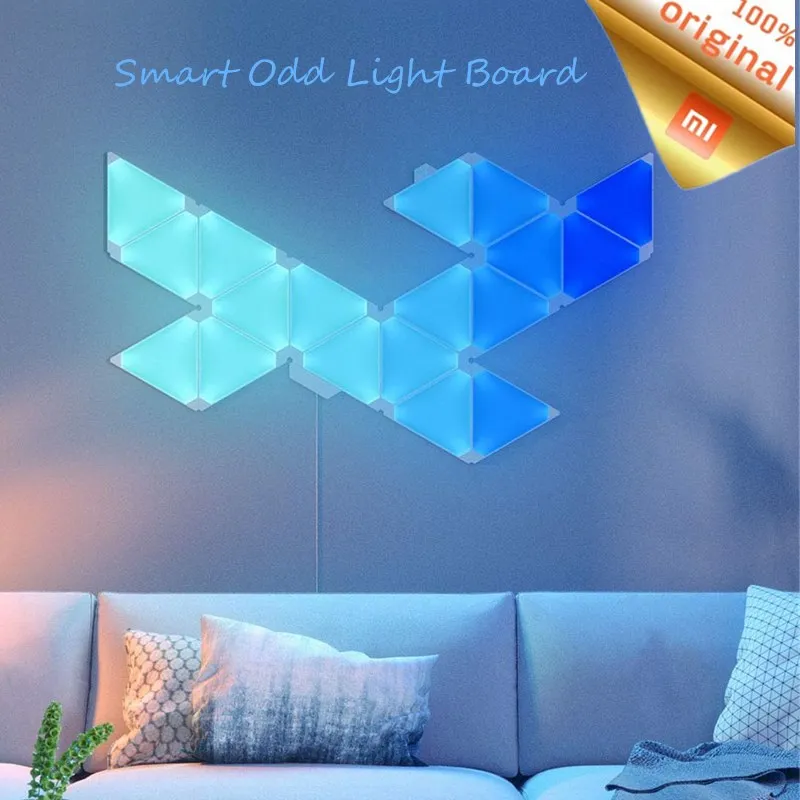 

Xiaomi Nanoleaf Smart Odd Light Board Full Color Musical Work With Mijia APP For Apple Homekit Google Home Custom Setting