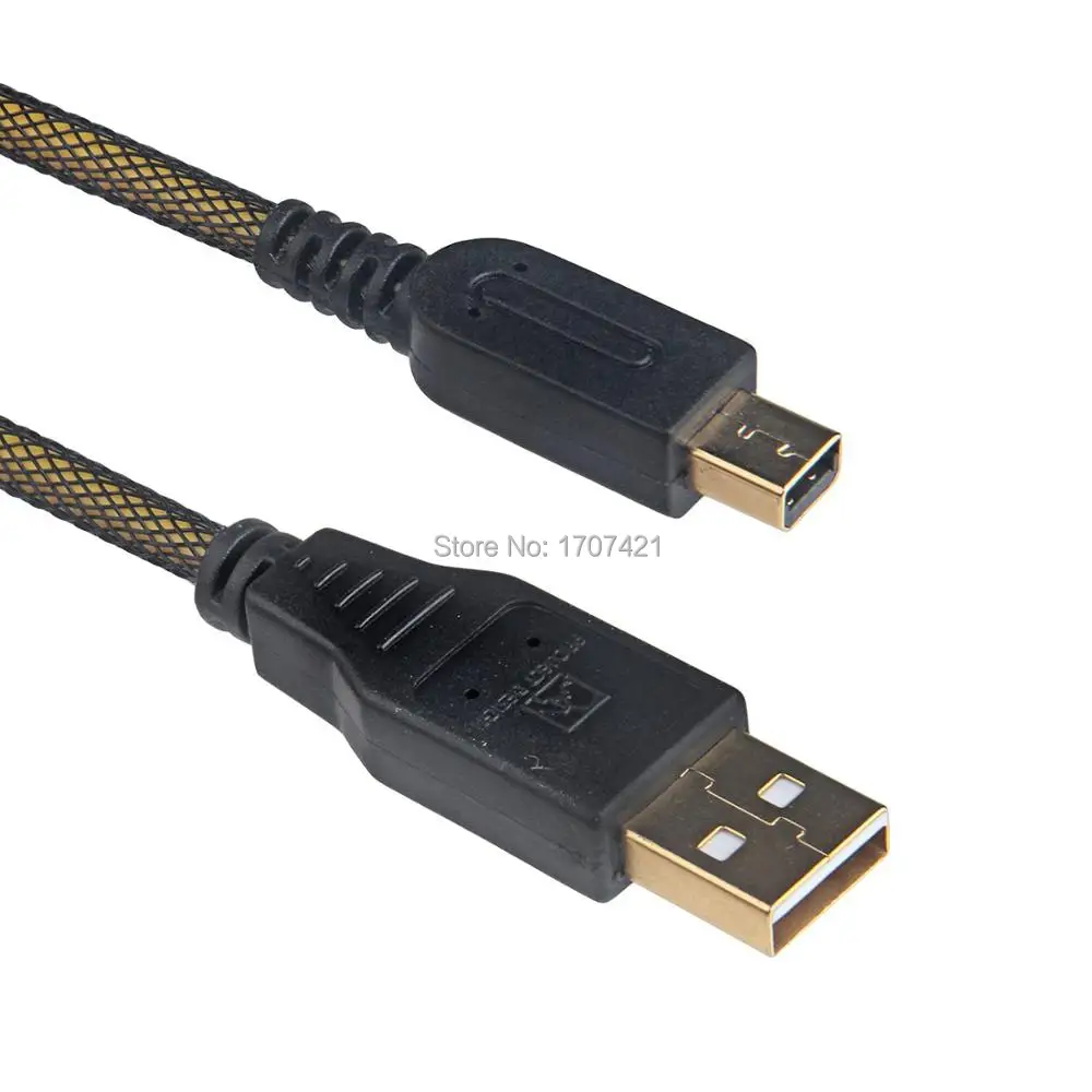 High Speed Gold Plating Port USB Cable Charger Charging Cable For Nintend o 2DS3DS3DSLLND SIND SILLNEW 3DSNEW 3DSLL (4)