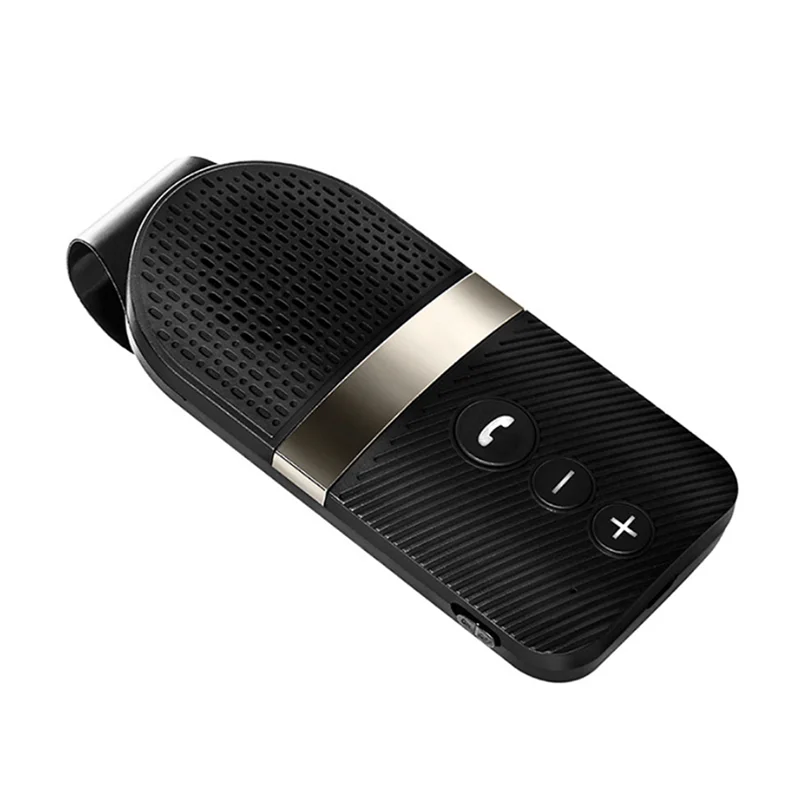 

1 Pcs Car Bluetooth Speaker With Microphone Handsfree Calling Smart Car MP3 Player Support Two Mobile Phones Bluetooth Car Kit