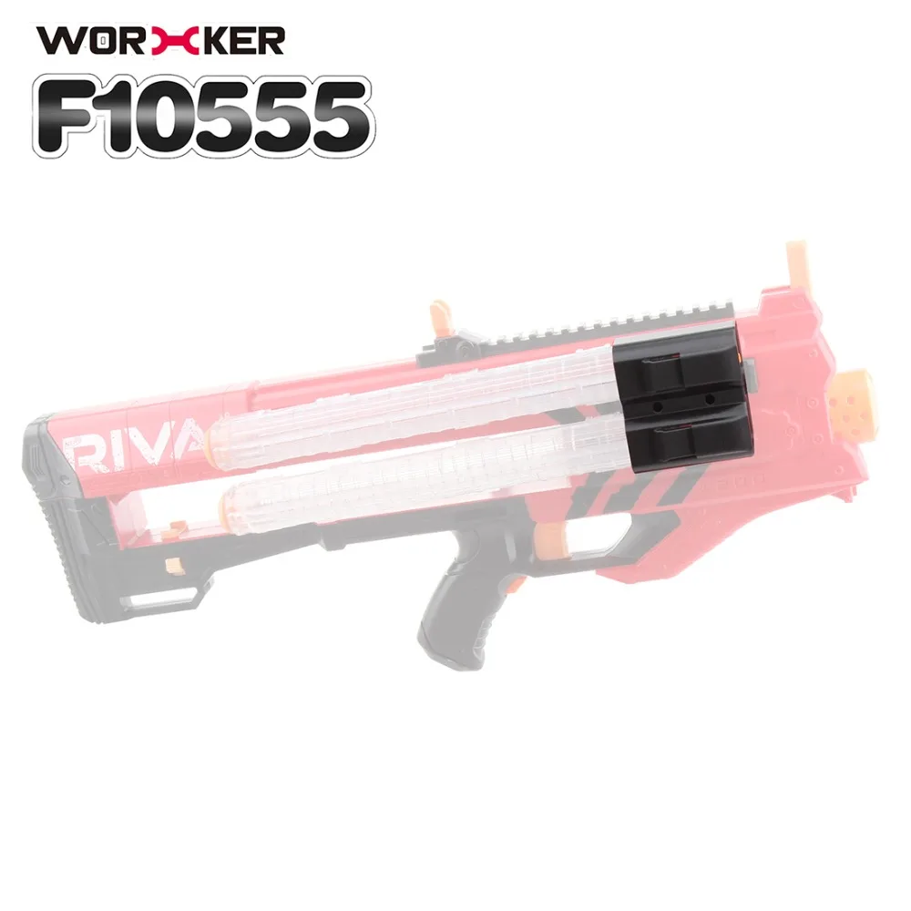 Рабочий f10555 № 202 боковая Обложка для Nerf Rival Zeus MXV-1200 бластер-черный