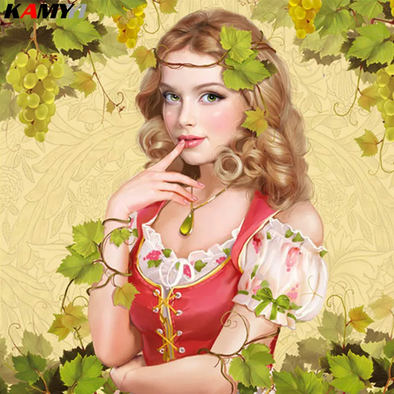 

Diamond Painting Cross Stitch"Portrait"Picture of Rhinestones Diamond Embroidery Sale Full Square Crystal Home Decoration XY1