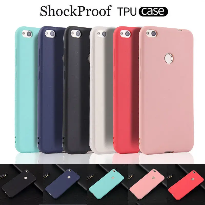 Soft TPU Phone Case For Huawei Y5 Y6 Y7 Y9 2018 P20 Pro P Smart MATE 10 Honor 7X 7C 7A Simple Matte PC Back Cover Cases | Мобильные