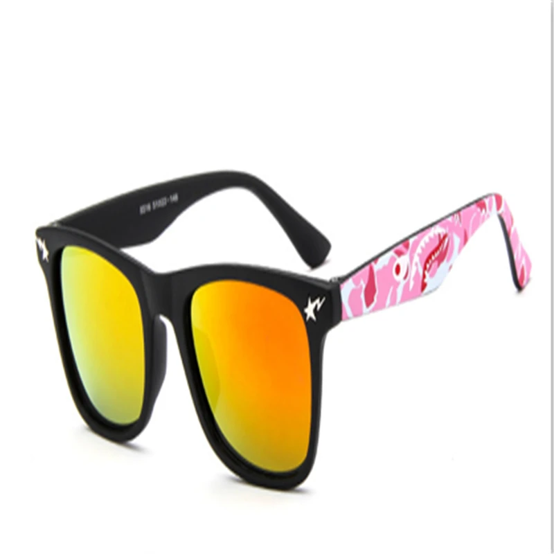 Детские солнцезащитные очки новые модные квадратные детские солнцезащитные очки для мальчиков и девочек очки с квадратной оправой детские очки для путешествия 6 цветов на выбор UV400