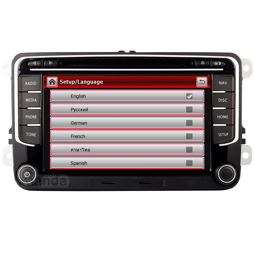 RNS 510 car radio for Volkswagen Golf Polo Passat b6/b7