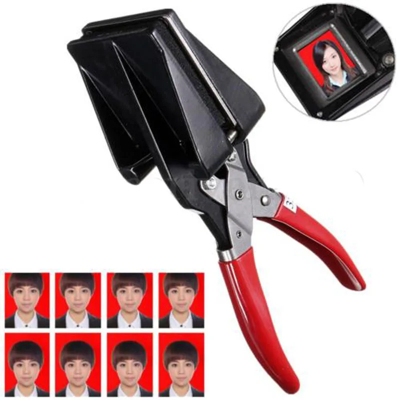 

Punch Puncher Picture Passport ID Card Cutter Visa EU US UK Studio die Scrapbooking Photo Plier License Corner photography Cut