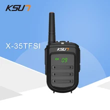 Портативная рация KSUN X-35TFSI портативная рация 8 Вт Pofung UHF 8 Вт 400-470 МГц 128CH двухстороннее портативное CB радио